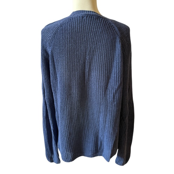 J MCLAUGHLIN NAPEAGUE LINEN BLD SWEATER LOOSE KNIT CREWNECK BREATHABLE CHIC M - Picture 5 of 10